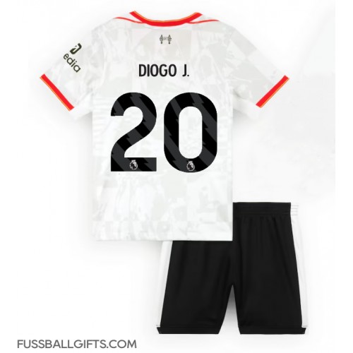 Liverpool Diogo Jota #20 Fußballbekleidung 3rd trikot Kinder 2024-25 Kurzarm (+ kurze hosen)